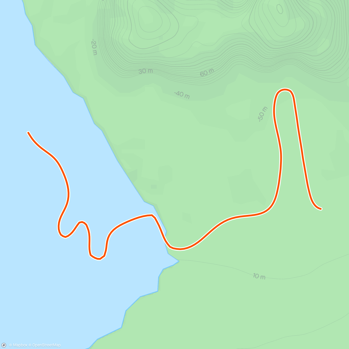 Karte der Aktivität „Zwift - Pacer Group Ride: Volcano Flat in Watopia with Taylor”