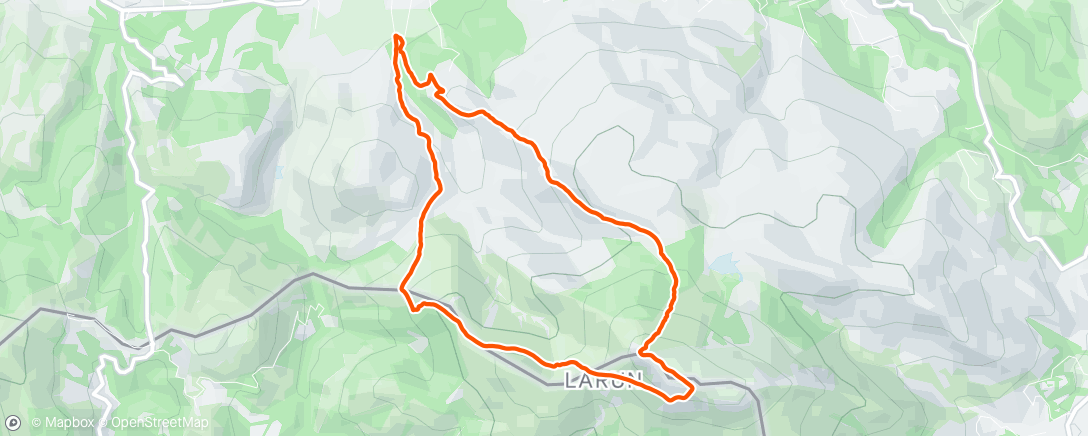 Map of the activity, Sortie Rhune 🌪️