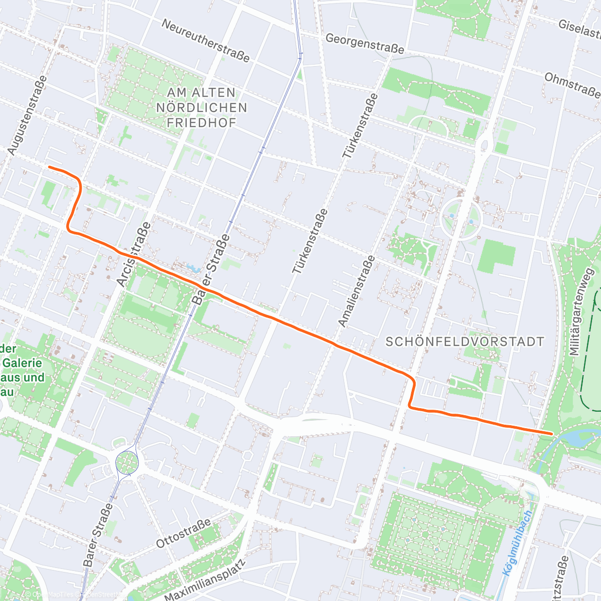 Map of the activity, eisbaden X-Mas Edition