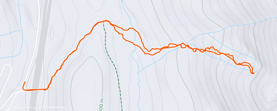 Map of the activity, East Coast