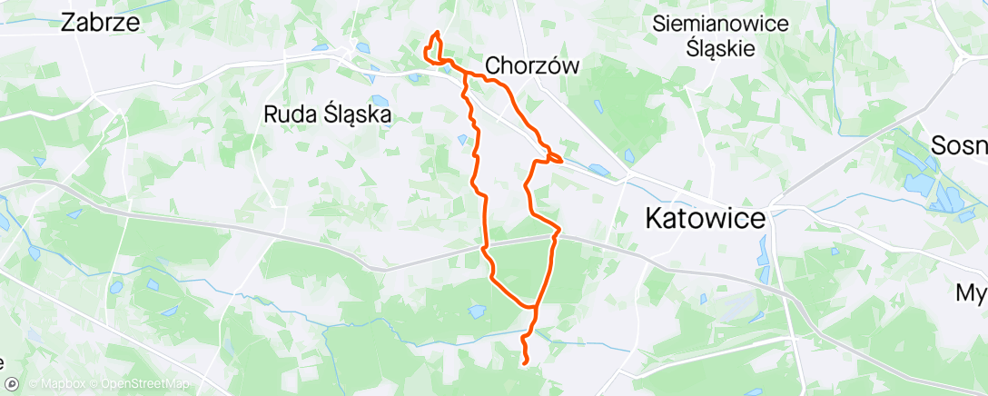 Map of the activity, Morning & Afternoon Ride