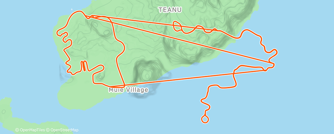 Map of the activity, Gavere CX