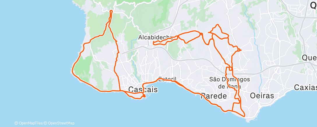 Карта физической активности (Marina invertido by Xupa Rodas)