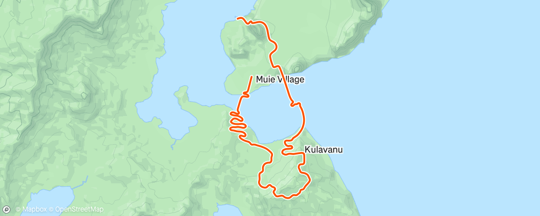 Map of the activity, Zwift - Mountain Route in Watopia