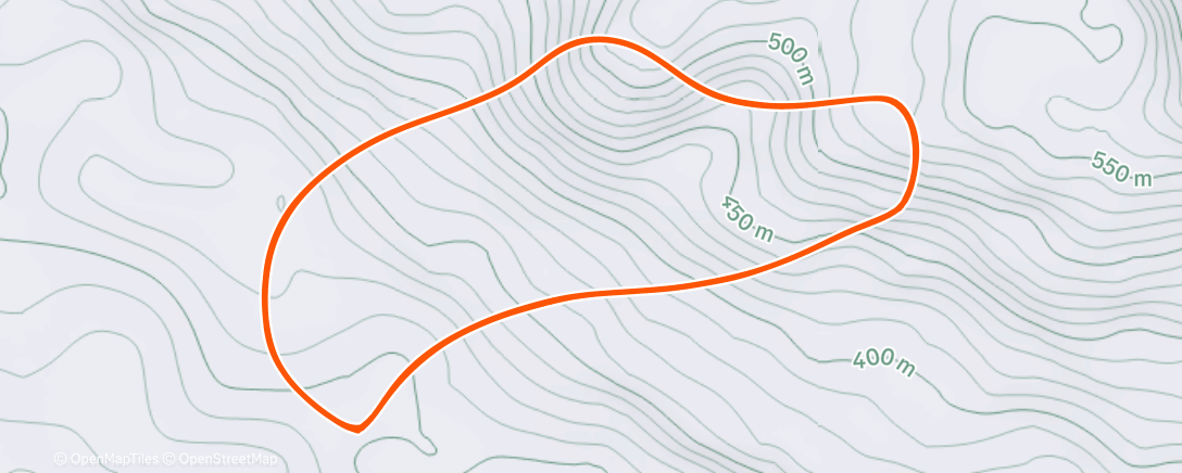 Карта физической активности (TrainingPeaks Virtual - Workout: RT60 - TH (2x3x3 min))