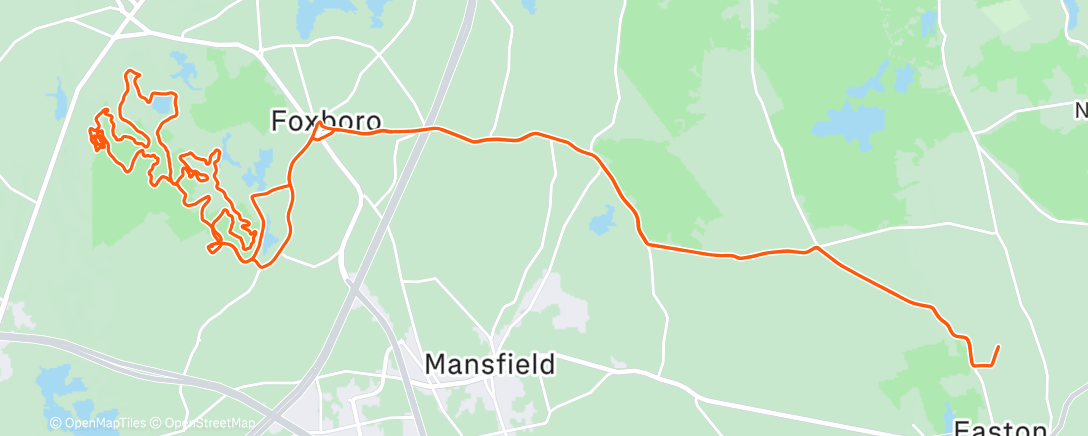 Map of the activity, Foxy