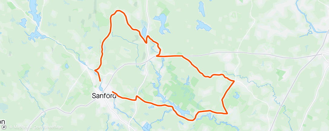Map of the activity, Alfred Loop