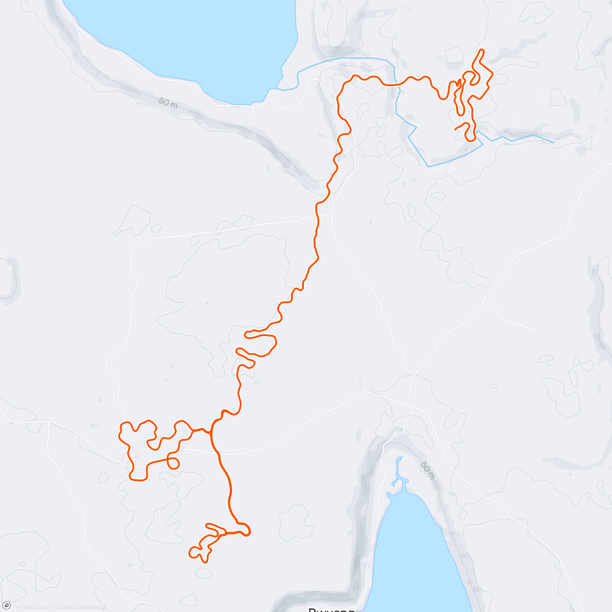 Mapa de la actividad (Zwift - Pacer Group Ride: Castle to Castle in Makuri Islands with Bernie)