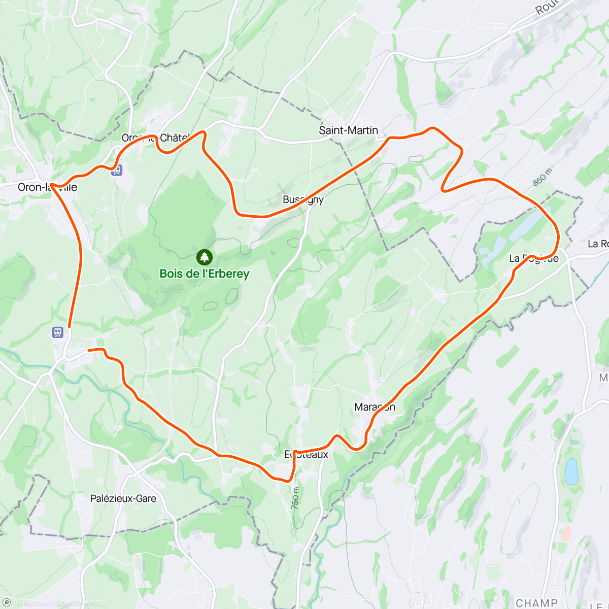 「🇨🇭Tour de Romandie TT」活動的地圖