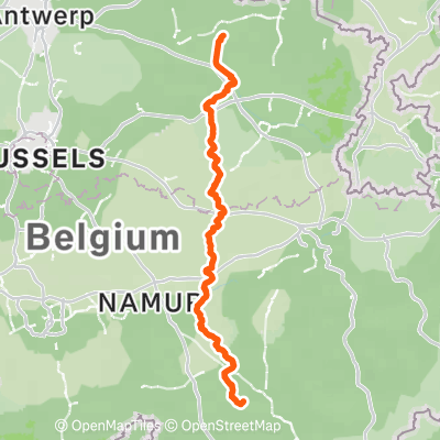 balen andenne humain 156km | 155.6 km Cycling Route on Strava