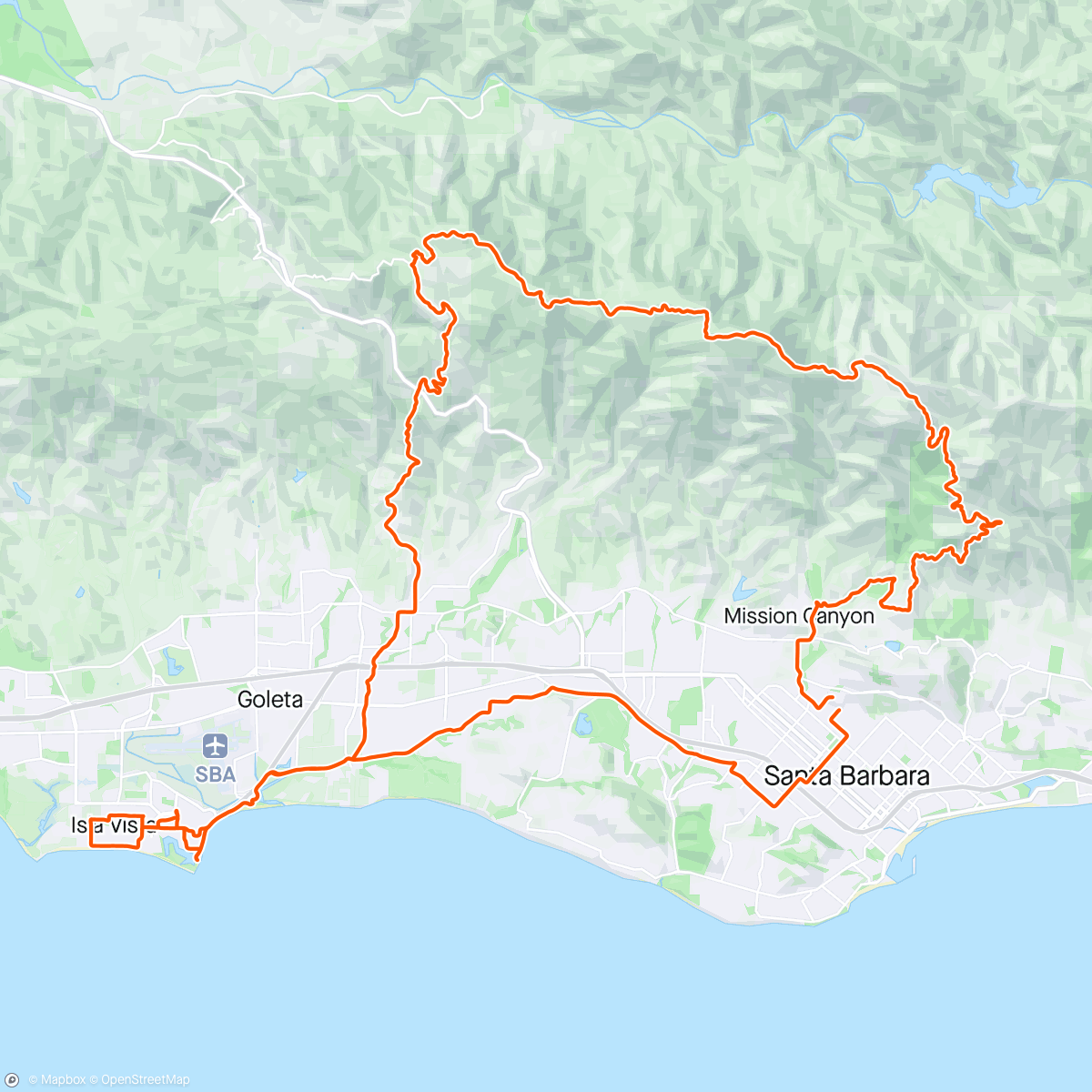 Kaart van de activiteit “Spectacular Gibraltar/Camino Cielo + IV”