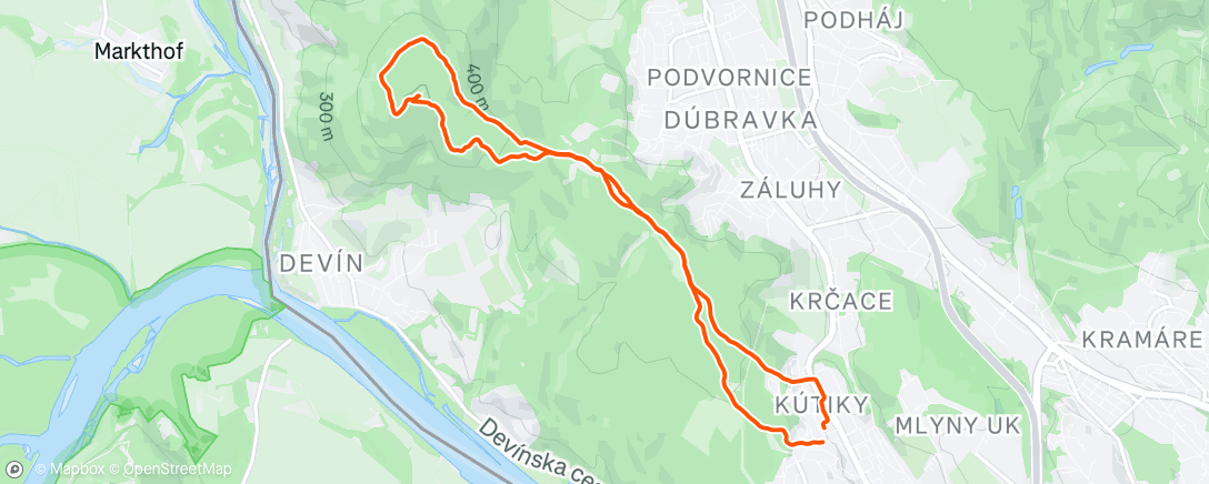 Map of the activity, Posledný beh v roku 2025 a kde inde ako na Kobylku