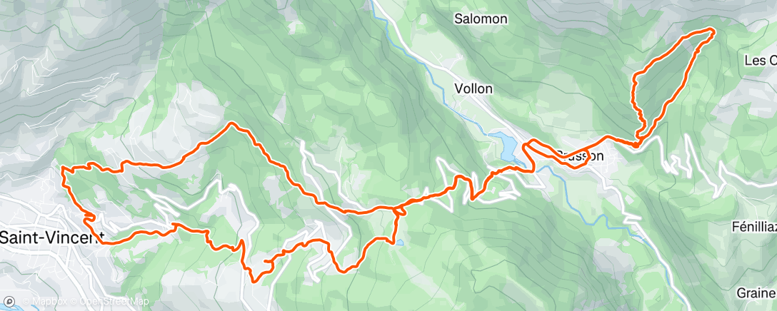 Mapa de la actividad (Trail & pasticceria 🍰 🇮🇹)
