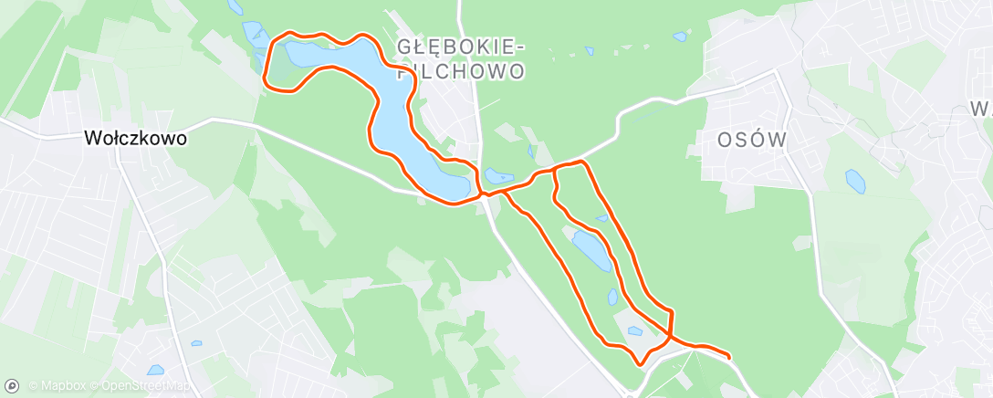 Map of the activity, 1339 - 14 kilometers