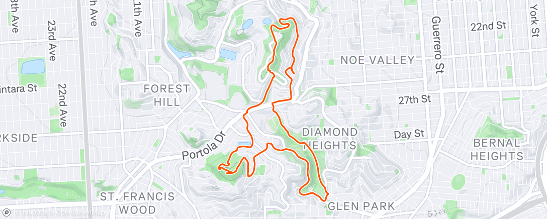 Map of the activity, FRC
