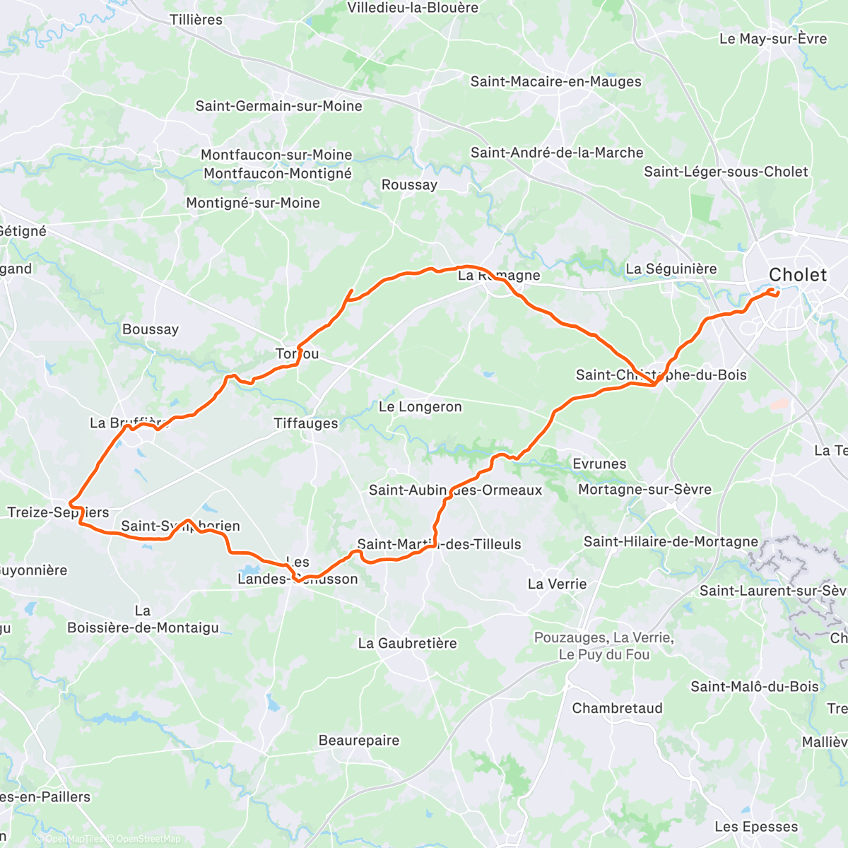 Map of the activity, Vive le vent