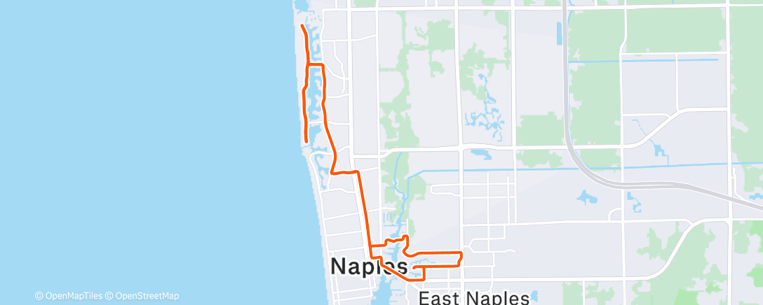 Map of the activity, Morning Ride