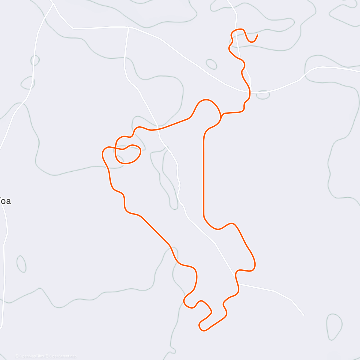 Карта физической активности (Zwift - Bridges and Boardwalks in Makuri Islands)