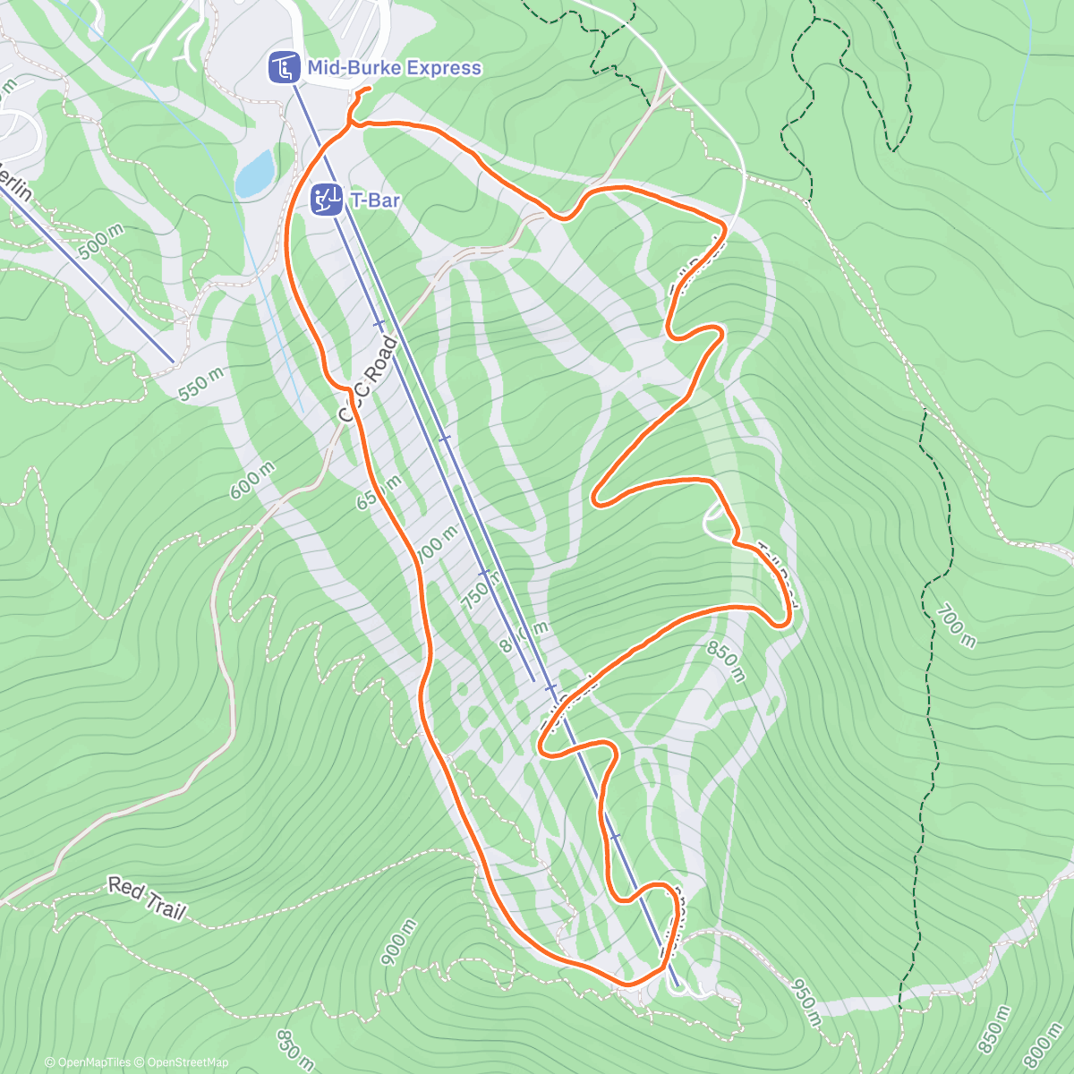 Map of the activity, Day 6 - fluffy as a puffy