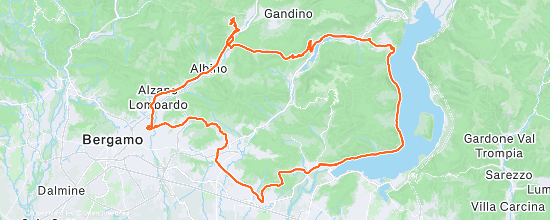 Карта физической активности (Lunch Ride❄️)