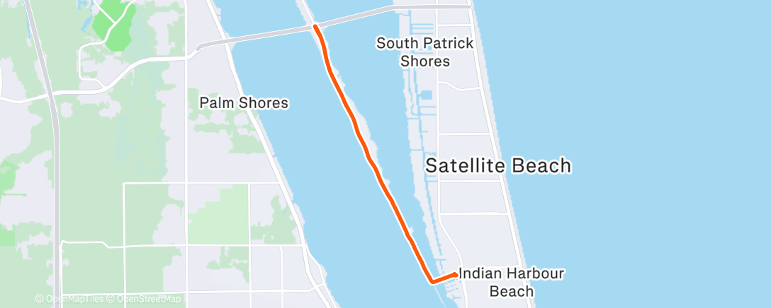 Map of the activity, Morning Ride