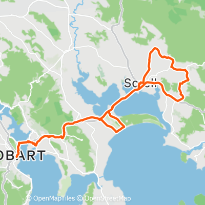 Ride Buddies Sorell Explora | 89.1 km Cycling Route on Strava