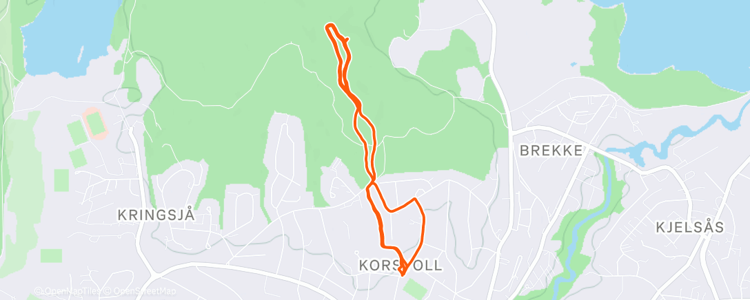 Map of the activity, 8x4 Klubbkveld 🚀
