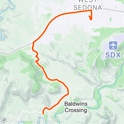 Sedona Red Rocks | 11.0 mi Running Route on Strava