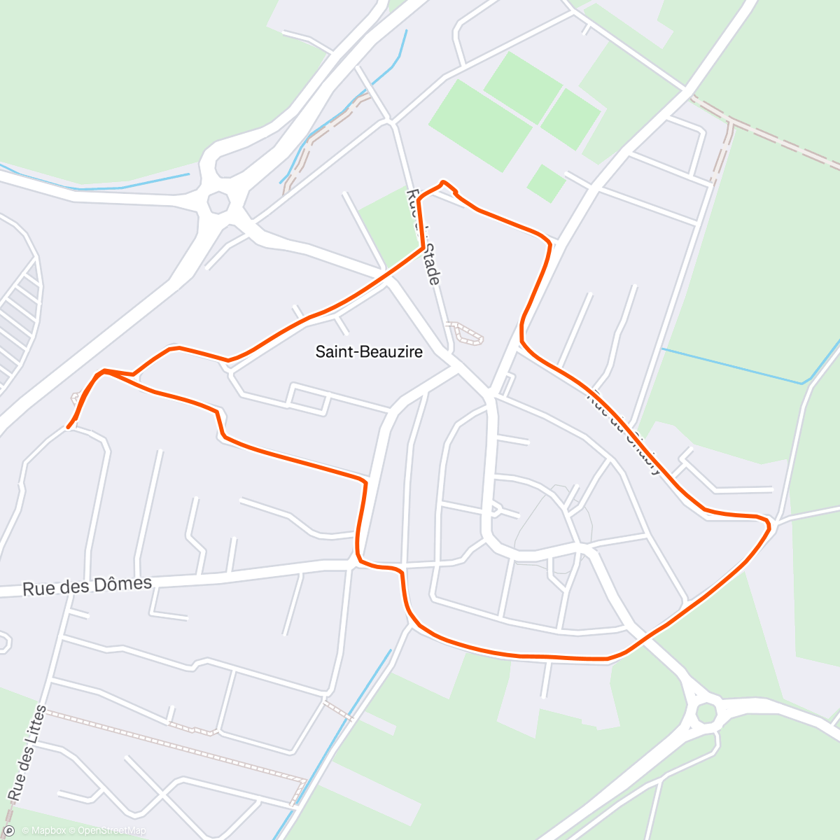 Map of the activity, Avec Maika 👍 6°