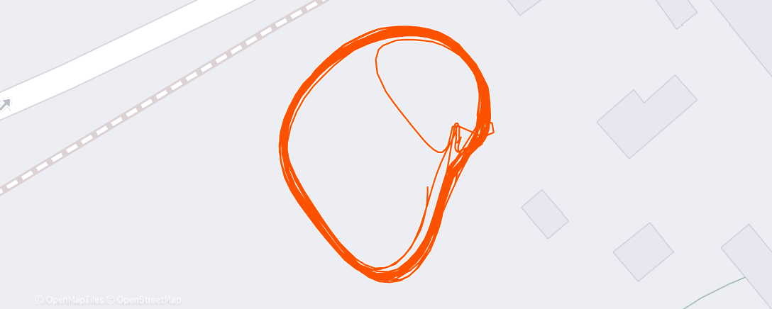 Map of the activity, Lunch Nordic Ski