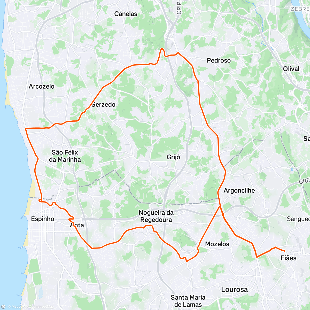 Карта физической активности (Sunday Ride 🚴🏻☺️)