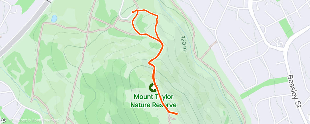 「Mt Taylor」活動的地圖