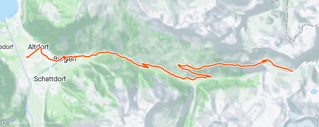 Carte de l'activité Abendradfahrt