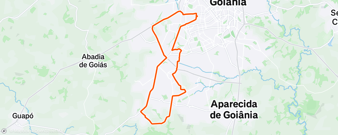 Mapa de la actividad (Pedalzin Passeio Regenerativo Só Chão Preto de Speed Sentido horário)