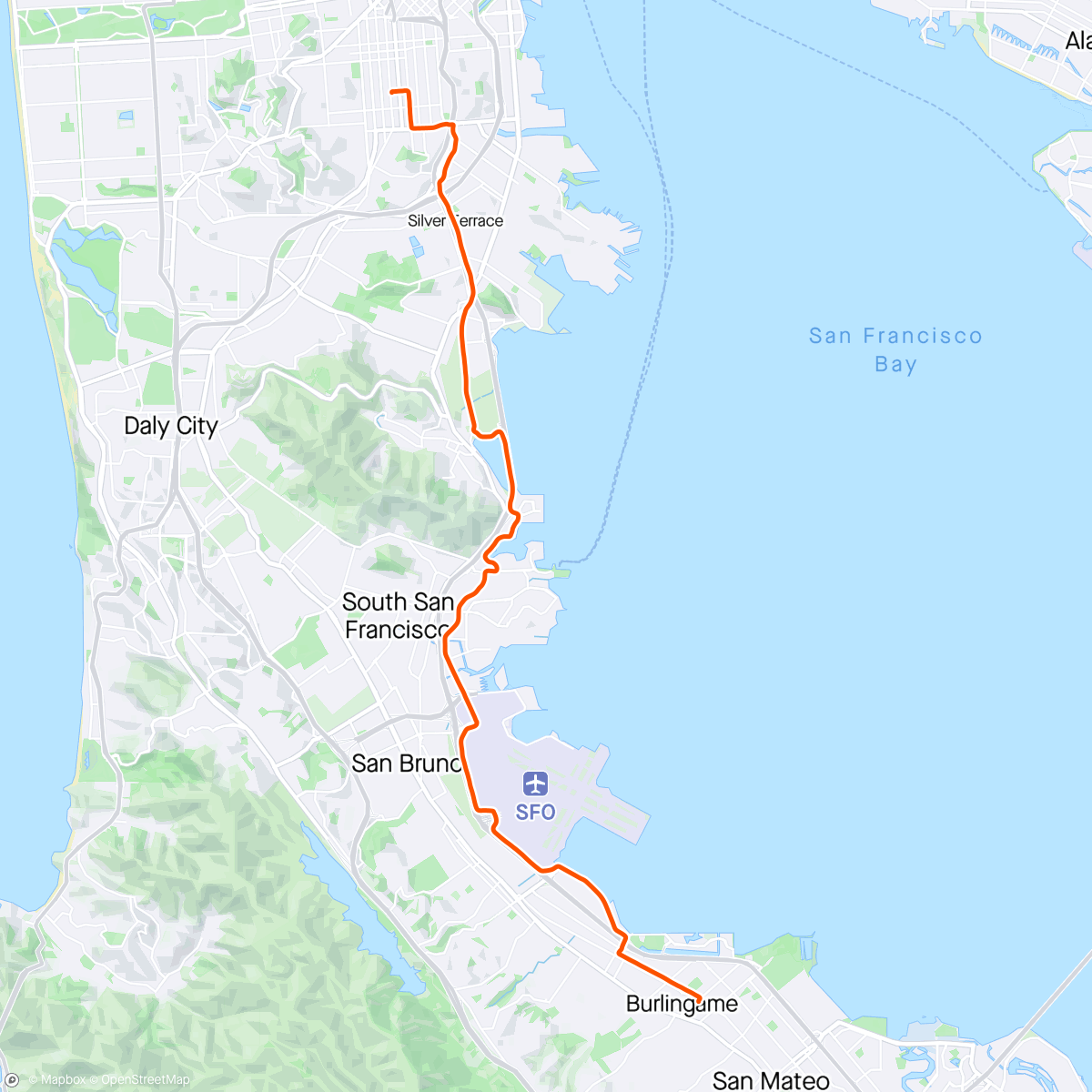 Map of the activity, Sf2g vibes