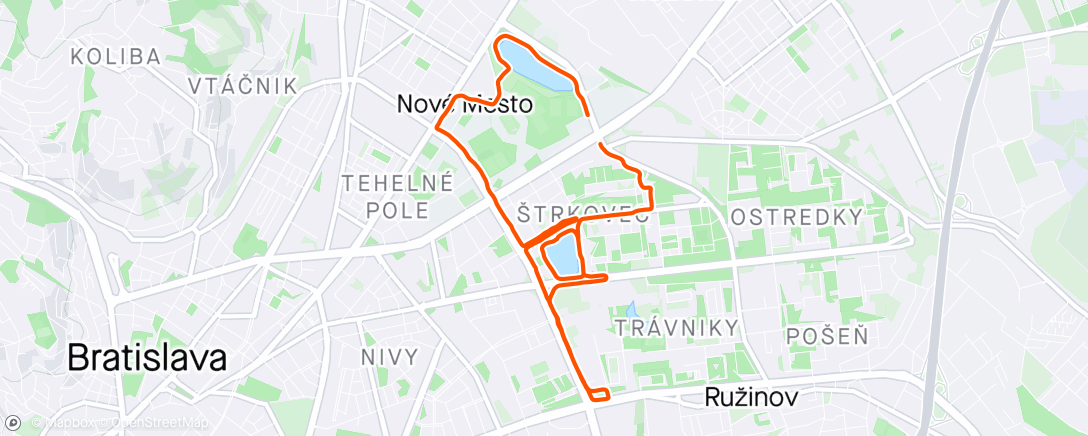 Kaart van de activiteit “9km Easy Run with Runna ✅”