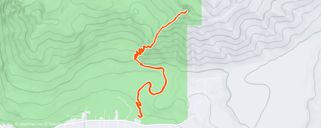 Map of the activity, Teneriffe w/ Ellen