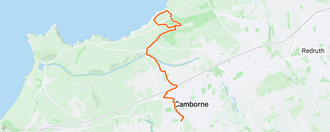 Map of the activity, Deload