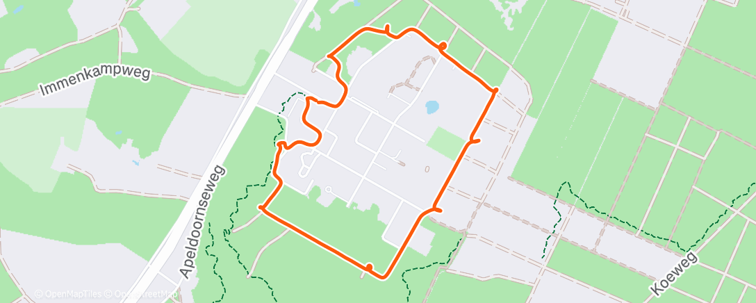 Карта физической активности (Geocachen)