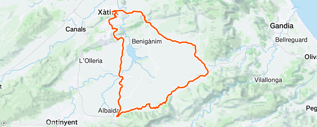 Map of the activity, Tardebuena 🎅🏻🎄🎁