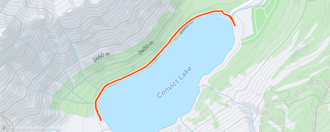 Map of the activity, Toddler Convict