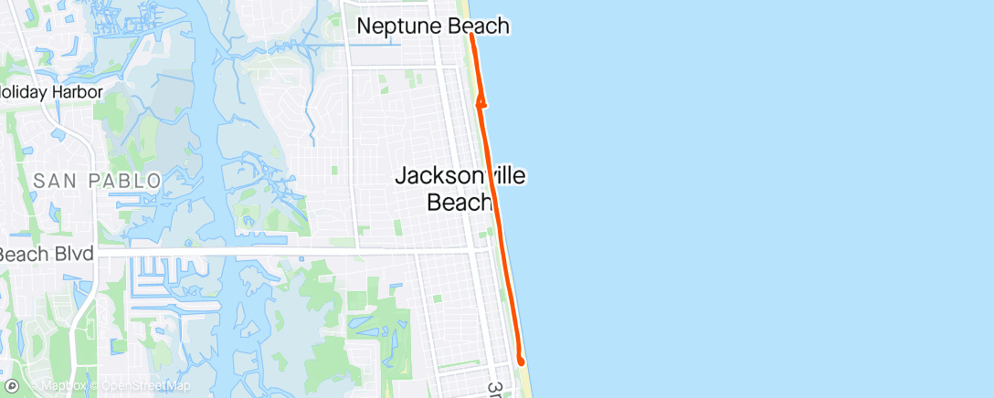 Map of the activity, Florida