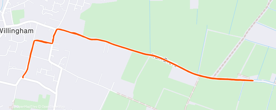Map of the activity, Day #2,032/4,292 #runpreneurchallenge Total raised so far £40,301/£1,000,000 Total distance so far 15,784.96km/40,075km