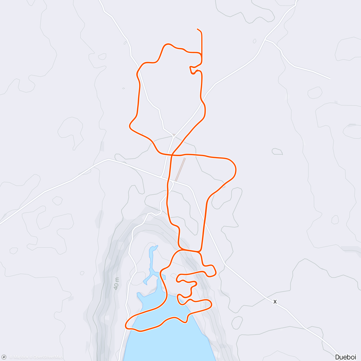 Map of the activity, Zwift - Group Ride: BMTR Short Adventure (C) on Sleepless City in Makuri Islands