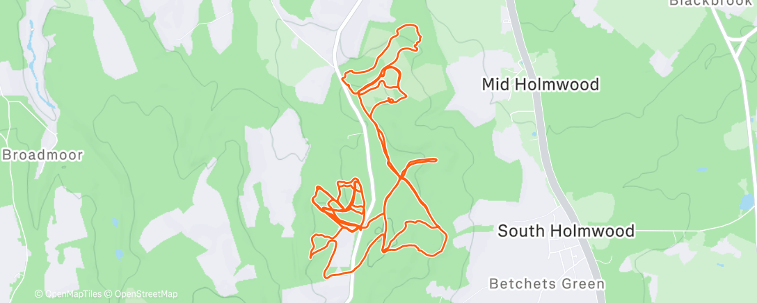 Map of the activity, Afternoon Activity