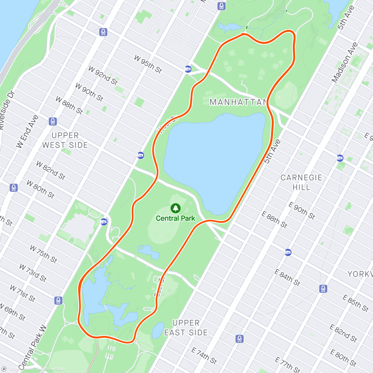 Map of the activity, Zwift - Group Ride: USMES Turn It Up Tuesday Ride  (C) on The 6 Train Reverse in New York