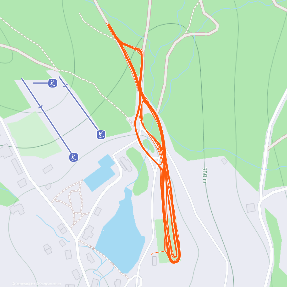 Карта физической активности (Morning overtourism)