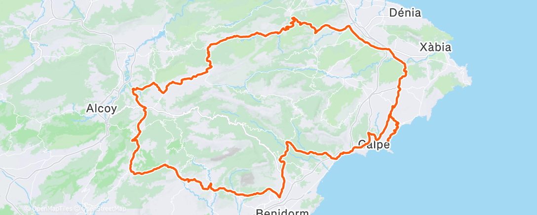 Map of the activity, Team camp day 3