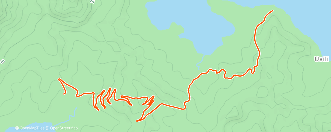Map of the activity, Zwift - Garmin Base Ride 6 on Road to Sky in Watopia