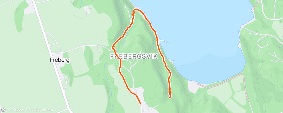 Map of the activity, ☁️ Nykirke, Vestfold og Telemark Afternoon Walk